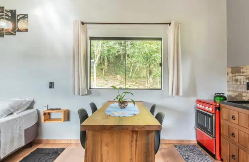 Cabana Sassafras Com Hidromassagem Alfredo Wagner Eksteriør bilde